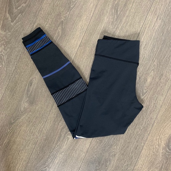 Lilybod Women's Mali Leggings High Rise Waist Ultra Jet Full length Size Small - Picture 2 of 14